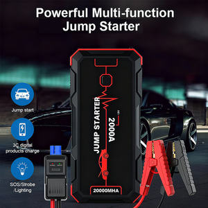 2025 22000MAh 12V 2000A Mạnh Mẽ Nhất Nhảy Khởi Động Tốt Nhất Pin Booster Gói Tốt Nhất Xe Pin Booster Nhảy Khởi Động - Product Image 4