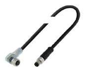 M12 4 Pôles Circulaire De Type Y double câble de 10 mètres m12 4pin câble de caméra de vue arrière Assemblées 5m