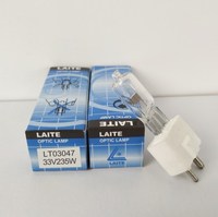Ampoule halogène 33V 235W, culot GY9.5, lampe de remplacement pour éclairage chirurgical et lampe d'examen, durée de vie de 50 heures