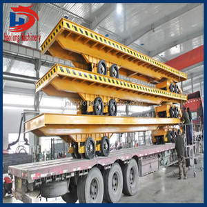 Xe kéo phẳng được sử dụng để vận chuyển hàng hóa trong khu vực nhà máy bằng cách sử dụng xe tải phẳng chuyển - Product Image 4