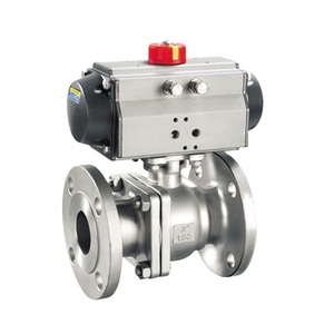 Vanne à boisseau sphérique A216 WCB à bride DN65 avec structure haute température pour milieux aqueux - Product Image 1