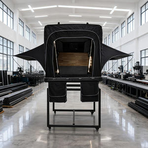 Carpa de Techo para Auto, Carcasa Rígida, Apertura Automática Rápida, Tipo Extendido, Cuatro Estaciones, Tela Oxford de Poliéster, Doble Capa, Resistente al Viento - Product Image 4