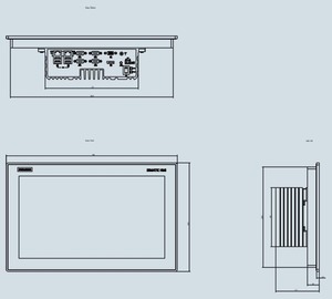 6av7230-0da20-0ba0 Chất lượng cao giá tốt nhất HMI Siemens SIMATIC ipc377e TFT bảng điều chỉnh 15 "Màn hình cảm ứng - Product Image 3