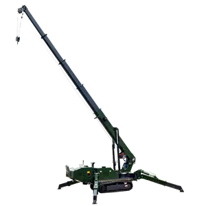 Alison Spider Crane 10 Ton 21m Mini Electric Diesel 3 ton 3000 kg capacidad Equipo de elevación