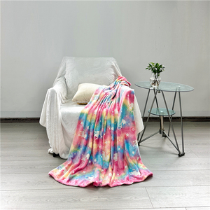 Chăn Nỉ Mỏng Siêu Mềm Cho Trẻ Em Chăn Ném Họa Tiế<span class=keywords><strong>t</strong></span> Ngựa Cầu Vồng Chăn Dạ Quang - Product Image 3