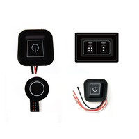 Acheter Micro-USB Interface bouton de contrôle de température interrupteur pour chauffer les vêtements Usb interrupteur d'alimentation câble