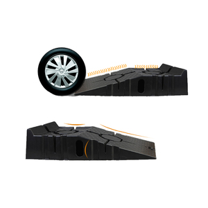 Car Ramps Black Heavy Duty Plastic Ramp Plastic Car Ramp For Tire Repair