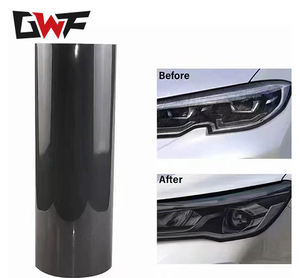 GWF Fabrica Película Protectora Fotocrómica de TPU TPH para Faros de Coche, Cambio de Color Gris, Película de Tinte para Faros - Product Image 2