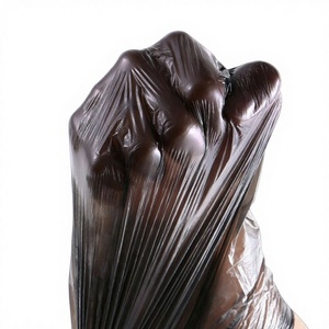 Kangle New Wholesale Custom Size Black LDPE PE Drawstring Garbage Bag Heavy Duty Leak Proof Household <b>Kitchen</b> Trash Bag - Product Image 2