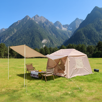 Support OEM/ODM - Tente de camping gonflable portable, tente pneumatique, tente de camping extérieure en tissu Oxford imperméable et épaissi