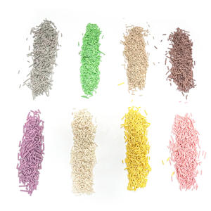 Arena para Gatos de <span class=keywords><strong>Tofu</strong></span> de Alta Calidad, Antipolvo, Aglomerante, Múltiples Ingredientes Naturales, Lavable, en Bolas de Plástico, Aroma a Lavanda, Venta al por Mayor - Product Image 4