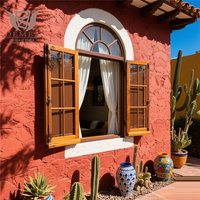 Ventanas Abatibles de Aluminio Resistentes a Huracanes en Florida, con Aislamiento Acústico, Pantalla de Acero Inoxidable, Apertura Manual hacia Afuera
