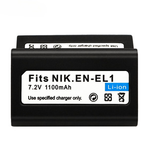 Batería EN-EL1 1100mAh NP-800 para Cámara Nikon Coolpix Kodak, Certificación CE RoHS, Venta al Por Mayor, 0 Ciclos, Capacidad Completa - Product Image 1