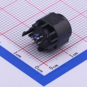 K12PLGN15NLV306 Push Button Switch Through hole Switch Single Pole Single Throw - Normally Open No Lock Round Button IP40 - Product Image 1