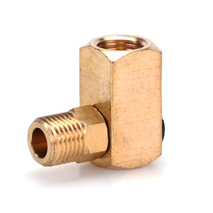 새로운 디자인 슬라이더 유압 팔꿈치 관절 360 도 회전 팔꿈치 황동 남성 직각 팔꿈치 피팅 - Product Image 4