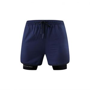 Short à séchage rapide pour hommes sans couture résistant aux odeurs pour les activités de plein air avec ceinture élastique - Product Image 1