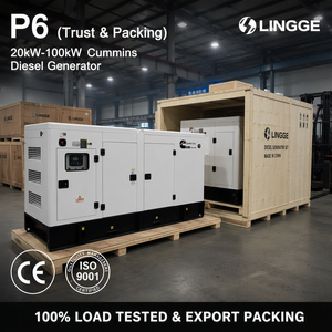 Groupe électrogène diesel silencieux Cummings 20kW 30kW 50kW 100kW, triphasé, pour usage industriel et commercial de secours - Product Image 6