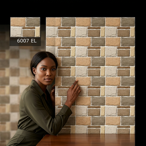Azulejos de Pared de Cerámica con Diseño de Elevación Digital, Acabado Mate, 25x37.5cm (250x375mm), Precio de Fábrica OEM - Product Image 3