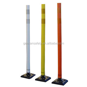 Poste de advertencia de <span class=keywords><strong>PU</strong></span> Flexible, bolardo flexible, delineador - Product Image 5