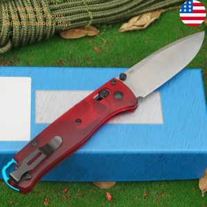 Cuchillo Plegable BUGOUT 535 al por Mayor, Cuchillo Táctico EDC para Caza, Mango de PHI, Equipo de Supervivencia para Caza Salvaje - Product Image 1