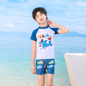 Boys UV Protected Quick Dry <strong>Swimwear</strong> with Cartoon Patterns Comfortable Fit and Bright Colors - Product Image 6