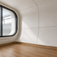 Maison portable préfabriquée, habitation modulaire, maison mobile à ossature en acier, design de petite maison