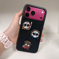 Nouvelle collection d'étuis de téléphone personnalisables DIY pour iPhone 17 18 Pro avec accessoires de téléphone brodés à scratch – Idéal pour l'usine