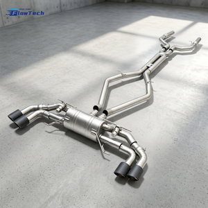 Sistema de Escape Cat-Back de Alto Flujo con Válvulas de Acero Inoxidable y Control Avanzado de Válvulas para Alfa Romeo Quadrifoglio 2.9T V6 - Product Image 6
