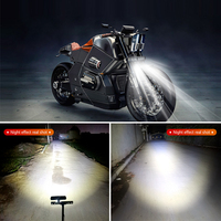 6 LED motosiklet far Spot ışıkları yardımcı yüksek parlaklık lamba elektrikli araç scooter motosiklet modifiye ampuller
