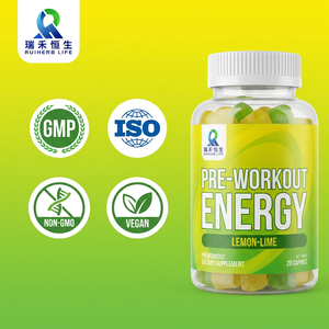 Bonbons à mâcher personnalisables, portables et à faible teneur en calories, pour reconstituer l'énergie physique et stimuler l'endurance sportive – Gommes pré-entraînement - Product Image 3