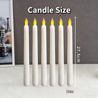Nouvelle bougie Led 3D à piles balançoire bougies sans flamme en vrac scintillantes pour l'église noël Led bougie lumière