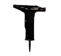 Ciseaux hydrauliques latéraux 140 mm pour excavatrice 1,5 tonne avec pompe, boîte de vitesses, moteur, roulement, engrenage, marque Runheng, garantie 1 an