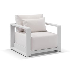 Sillón de aluminio para patio, juego de <span class=keywords><strong>mesa</strong></span> de centro, muebles de jardín para exteriores, terraza, balcón, sofás para patio trasero, zona de estar - Product Image 3