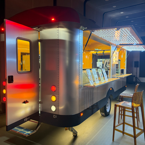 Camionnette mobile en aluminium Austar pour café/glace, barbecue, pizza, hamburgers, hot-dogs, tacos, avec équipement <span class=keywords><strong>de</strong></span> cuisine complet, en vente - Product Image 2