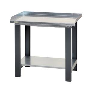 Banco de Trabajo Metálico FG 129/1 con Estante Inferior, Construcción de Acero de Grado Industrial - Product Image 1