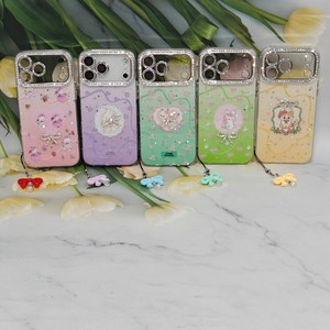 <span class=keywords><strong>Funda</strong></span> de Teléfono con Diseño de Conejito de Dibujos Animados para <span class=keywords><strong>iPhone</strong></span> 17 Pro Max 16 15 14 13 12 <span class=keywords><strong>11</strong></span>, Diseño Brillante con Diamantes de Imitación, Lazo y <span class=keywords><strong>Colgante</strong></span> para Cámara, para Chicas - Product Image 6