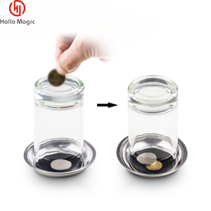 1 Pièce Pénétration <span class=keywords><strong>de</strong></span> Pièce <span class=keywords><strong>de</strong></span> Monnaie Tours <span class=keywords><strong>de</strong></span> <span class=keywords><strong>Magie</strong></span> Qualité Pièces Extensibles à Travers le Fond <span class=keywords><strong>de</strong></span> la Coupe en Verre dans la Coupe Trou Noir Accessoires <span class=keywords><strong>de</strong></span> <span class=keywords><strong>Magie</strong></span> Illusion - Product Image 2