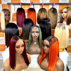 Bone Straight 2x6 Cierre Precio barato Paquetes de cabello humano vietnamita en bruto Extensiones Pelucas para mujeres Varios colores con estilo de onda - Product Image 1