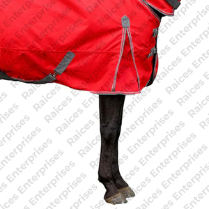 Profession elle werkseitig hergestellte schwere Fleece-Pferde teppiche Wind dichte wasserdichte stabile Teppiche für winter warme Winter pferde bekleidung - Product Image 5