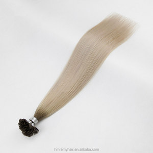 Cabello Remy auténtico, venta al por mayor, ruso, virgen, Remi europeo, I U <span class=keywords><strong>V</strong></span>, cinta de Nano punta plana, pegamento, extensiones de cabello eslavo, queratina - Product Image 2
