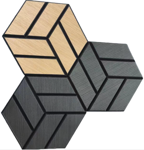 Panel Acústico de Pared de Madera de Densidad Media, Revestimiento de Techo Interior, Panel Acústico Acanalado para el Hogar - Product Image 6