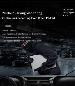 3.16 "סיקיות מסך המכונית Dashcam 2k + 1k כפול עדשה wifi <span class=keywords><strong>dvr</strong></span> 24 שעות חניה ניטור ראיית לילה g הקלטת זווית רחבה תיבת שחור מכונית - Product Image 6