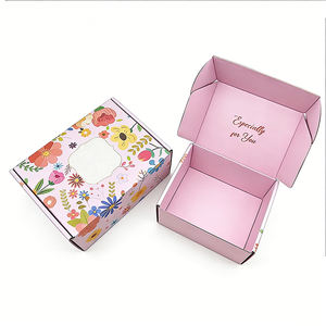 Cajas de Regalo Reciclables de Alta Calidad, con Logotipo y Tamaño Personalizados, Plegables, Tipo Avión, con Laminado Mate y Grabado - Product Image 1