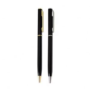 Custom <b>Simple</b> Ballpoint Pen for Office Hotel 1.0mm Writing Width Plastic Novelty Body Printable Logo for Front <b>Desk</b> Signatures - Product Image 5