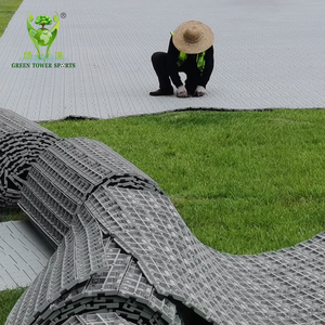 Paneles de Suelo Entrelazados para Protección de Césped Artificial, Baldosas para Terrazas, Estacionamiento Temporal para Carpas, Fiestas, Bodas, Conciertos y Eventos - Product Image 1