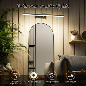 Remote Control Battery Picture <b>Light</b>,Cordless Magnetic <b>Wall</b> <b>Light</b>,Timer Function Art Lamp for Painting Photo Home Bedroom Decor - Product Image 5