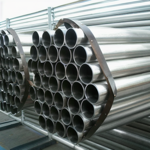Tuyau en acier galvanisé rond soudé, tube en acier revêtu de zinc de 6 m pour poteaux de clôture et usage industriel - Product Image 2