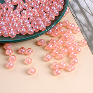 Usine en gros en vrac acrylique Sea-Maid arc-en-ciel couleur bricolage fait à la main matériel chaîne perles en vrac pour bijoux accessoires - Product Image 5