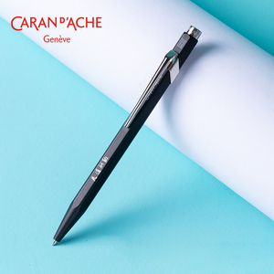 Stylo bille <span class=keywords><strong>CARAN</strong></span> <span class=keywords><strong>D</strong></span>'<span class=keywords><strong>ACHE</strong></span> 849 importé de Suisse, encre noire à base <span class=keywords><strong>d</strong></span>'huile, pour hommes et femmes, cadeau de grande valeur esthétique - Product Image 5