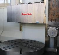 Tour vertical SuperTech CK5110 |   FANUC |   Diamètre de tournage de 1000 mm |   Pièces métalliques de précision pour usinage intensif |